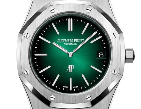 audemars piguet royal oak quadrante verde|audemars piguet watch.